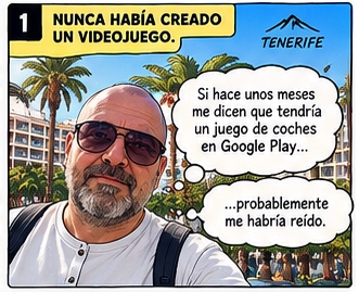Historia de Top Down RACE, viñeta 1