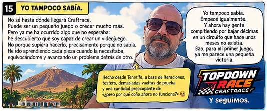 Historia de Top Down RACE, viñeta 15